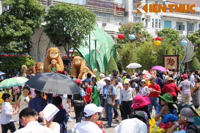 Mung ba Tet: Chen nhau xem thu, doi nang dao duong hoa-Hinh-6